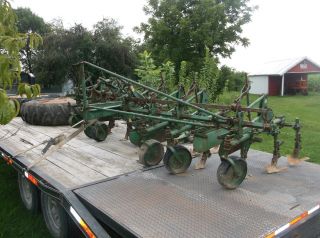 John Deere 4row Cultivator For 60 Or 70 Antique Good Shape photo