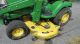 2004 John Deere X495 Garden Tractor W/ Loader Belly Mower Hydro 467 Hrs Diesel Tractors photo 6