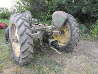 John Deere A Vintage Tractor With Wide Front Axle,  Hydraulics & Electric Start photo