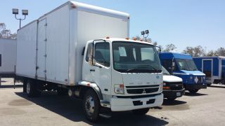 2008 Mitsubishi Fuso Fk 260 26ft Box Truck - Reduced - Moving Furniture - Freight Delivery - Warrnaty Avail photo