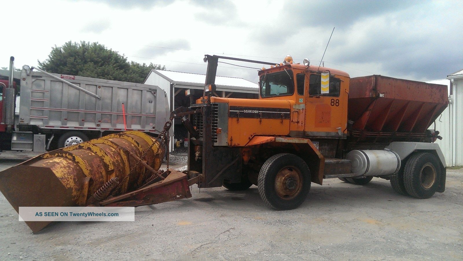 1977 Osh Kosh Plow Truck Antique & Vintage Farm Equip photo