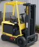 Hyster Model E55z - 33 (2008) 5500lbs Capacity Great A/c 4 Wheel Electric Forklift Forklifts photo 1