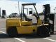 1997 Hyster H100xl 10,  000 Lb Diesel Pneumatic Tire Forklift Forklifts photo 2