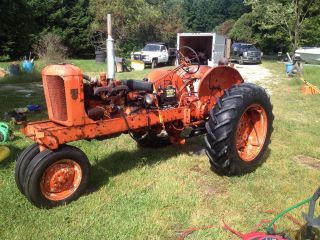 Allis Chalmers Wd45 Antique Vintage Farm Tractor Works Great photo