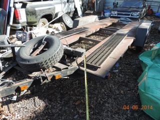 Utility Car Carrier Trailer Flatbed photo