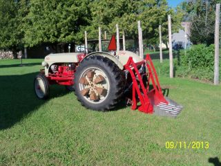 Ford 8n Tractor Dearborn 19 - 29 Rear Loader photo