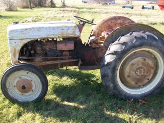 Antique Ford 9n Tractor 1940 Serial No.  9n29153 Working But Unrestored photo