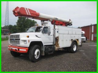 1994 Ford F800 With Alec Am450h Bucket/boom photo