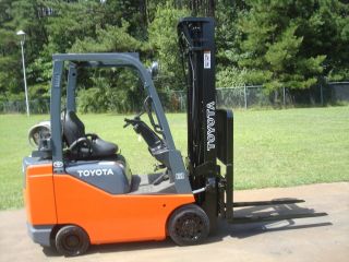 2009 Toyota 8fgcsu20 4,  000 Lb.  Forklift Truck Small Chassis photo