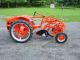 Allis Chalmers G Tractor With Plow Antique & Vintage Farm Equip photo 1