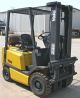 Yale Model Glp030afn (2001) 3000lb Capacity Lpg Great Pneumatic Tire Forklift Forklifts photo 1