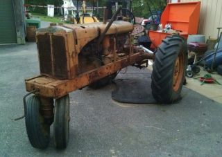 1937 Allis Chalmers Wc Tractor Barn Fresh Not Stuck photo