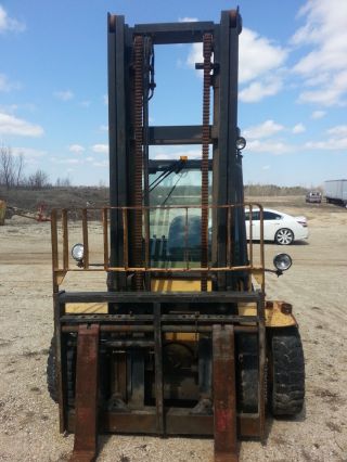 Hyster Pneumatic Tire Forklift Mdl.  H155xl photo