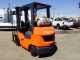 Toyota Forklift 2006 5000lbs 3 Stage Goes 15 High Auto Trans Forklifts photo 2