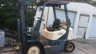 Daewoo 4000 Capacity Forklift 2 Stage Mast Lp Mechanic Special photo