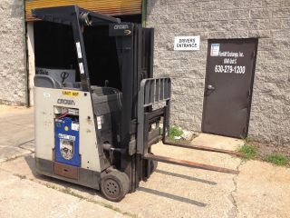 2006 Crown Rc3020 - 30 36 Volt Electric Stand Up Forklift photo