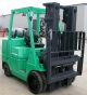 Mitsubishi Model Fgc40k (2002) 8000lbs Capacity Great Lpg Cushion Tire Forklift Forklifts photo 2