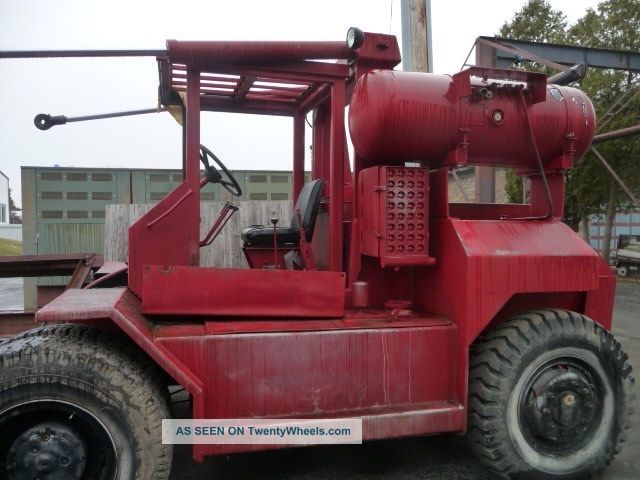 Taylor Marine Fork Truck Forklift,  Tse 120,  Ford Engine Forklifts photo