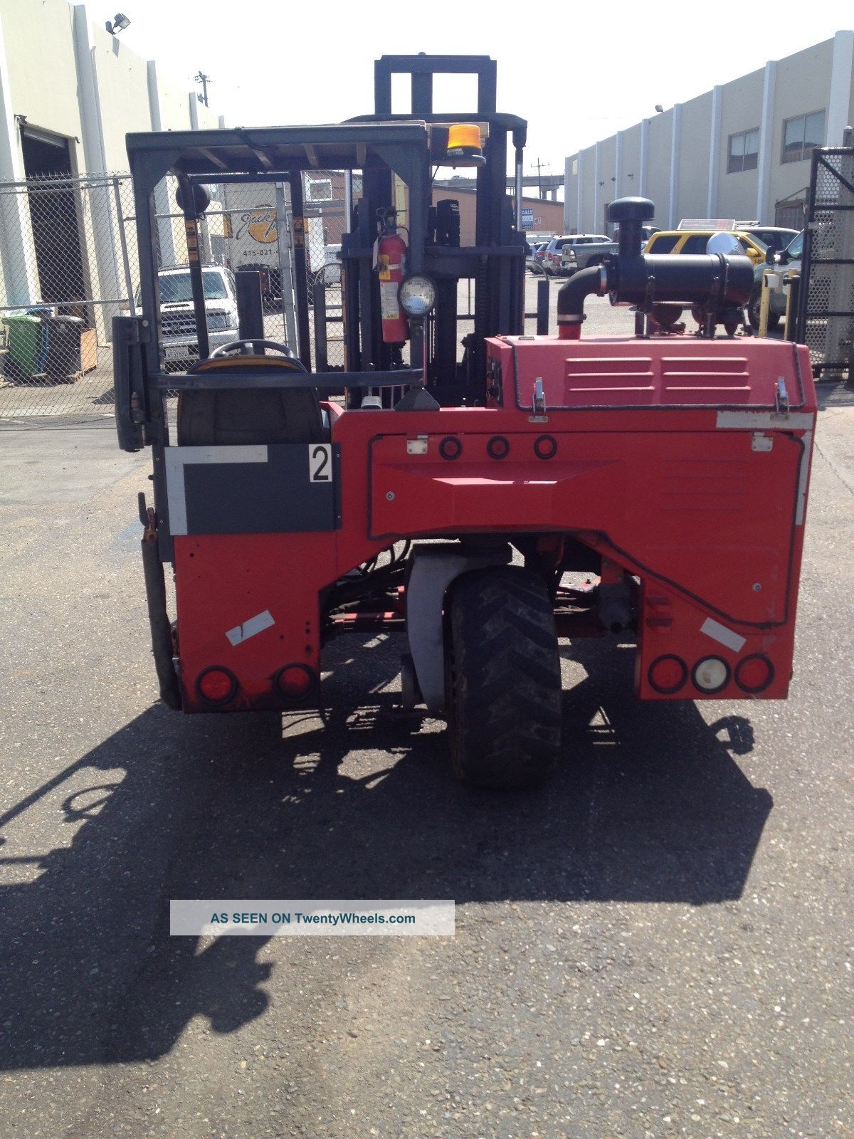 Moffett 5000 Lb Low Profile Truck Mounted Forklift W/mounting Kit