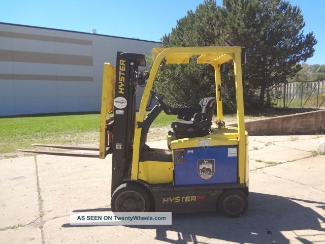 Forklift: 2009 Hyster E50xn 5000lb Cap,  Cushion Tire Id 2786 Forklifts photo