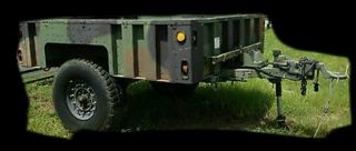 M1101 Military Cargo Trailer 1 1/2 Ton photo