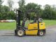 Yale Glp060,  6,  000 Pneumatic Tire Forklift,  Lp Gas,  3 Stage,  S/s,  Runs Good Forklifts photo 1