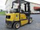 Yale Glp060,  6,  000 Pneumatic Tire Forklift,  Lp Gas,  3 Stage,  S/s,  Runs Good Forklifts photo 3