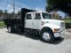 1999 International 4700 Crewcab 14 ' Dump Dt466e Diesel Florida Dump Trucks photo 1