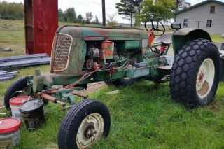 Oliver 70 Gas Tractor With Wide Front Ie - 77 66 60 770 1948 Last Year Made photo