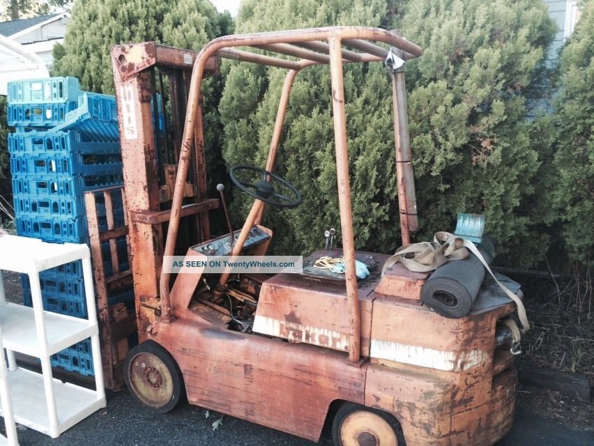 Baker Otis Forklift Vintage Running Forklifts photo