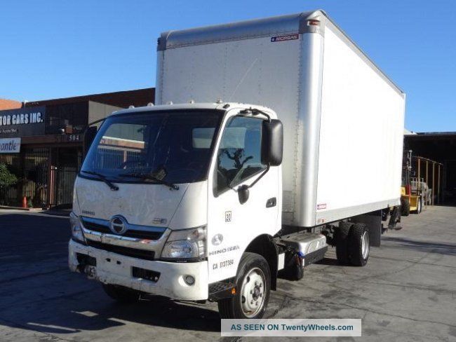 2014 Hino Hino 195h Diesel Hybrid Box Trucks / Cube Vans photo