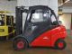 2006 Linde H35t 7000lb Pneumatic Forklift Truck Full Cab (heat,  Wipers,  Lights) Forklifts photo 8