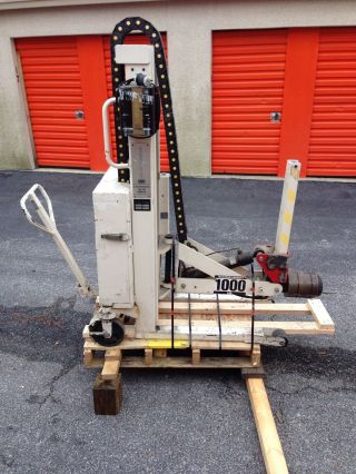 Coolie Roll Lifter & Turner Truck - Fork Lift - Electric & Hydraulic photo