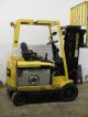 Hyster 5,  000 Lb Electric Forklift - 5,  000 Lb Capacity,  3 Stage Mast,  Side Shift Forklifts photo 3