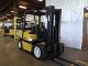 2005 Yale Glp080 8000lb Pneumatic Lift Truck 3 Stage Mast Load Backrest Forklifts photo 1