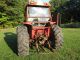 International 884 Tractor With Road Side 5ft Side Mower Ditch Cleaning Brush Hog Tractors photo 3