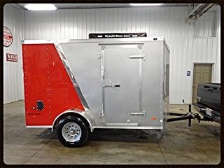 2015 American Hauler Industries 6 ' X10 ' Enclosed Box Trailer - See More At: Http: photo