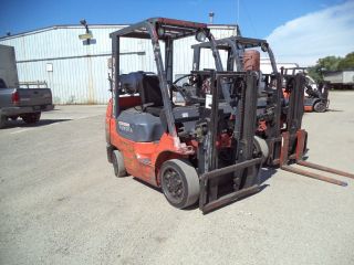 2001 Toyota Model 7fgcu25,  5,  000,  5000 Cushion Tired Trucker Special Forklift photo