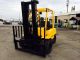 2000 Hyster Forklift 6000lbs Dual Pneumatic Tires Auto Trans Forklifts photo 4