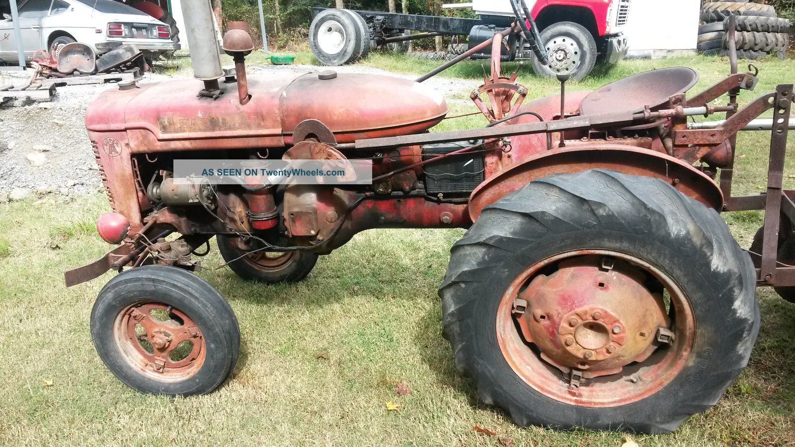 1949 Farmall A Tractor With 3 Point Lift Antique & Vintage Farm Equip photo
