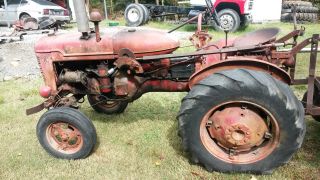 1949 Farmall A Tractor With 3 Point Lift photo