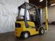 2009 Yale Glp030vx 3000lb Solid Pneumatic Lift Truck 42 