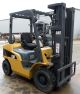 Caterpillar Model P5000 (2006) 5000lbs Capacity Great Lp Pneumatic Tire Forklift Forklifts photo 2