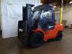 2007 Toyota 7fgu45 10000lb Pneumatic Lift Truck Full Cab With Heat Forklift Forklifts photo 10