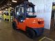 2007 Toyota 7fgu45 10000lb Pneumatic Lift Truck Full Cab With Heat Forklift Forklifts photo 11