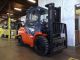 2007 Toyota 7fgu45 10000lb Pneumatic Lift Truck Full Cab With Heat Forklift Forklifts photo 1