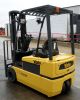 Yale Model Erp040thn (2006) 4000lbs Capacity Great 3 Wheel Electric Forklift Forklifts photo 1