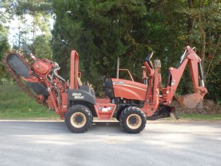 2005 Ditch Witch Rt55 Trencher,  Cable Plow,  Backhoe,  1220 Hours,  Heavy Equipment photo
