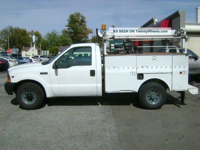 1999 Ford F - 250 Duty Reg.  Cab 2wd Utiity Bed Onan Utility / Service Trucks photo