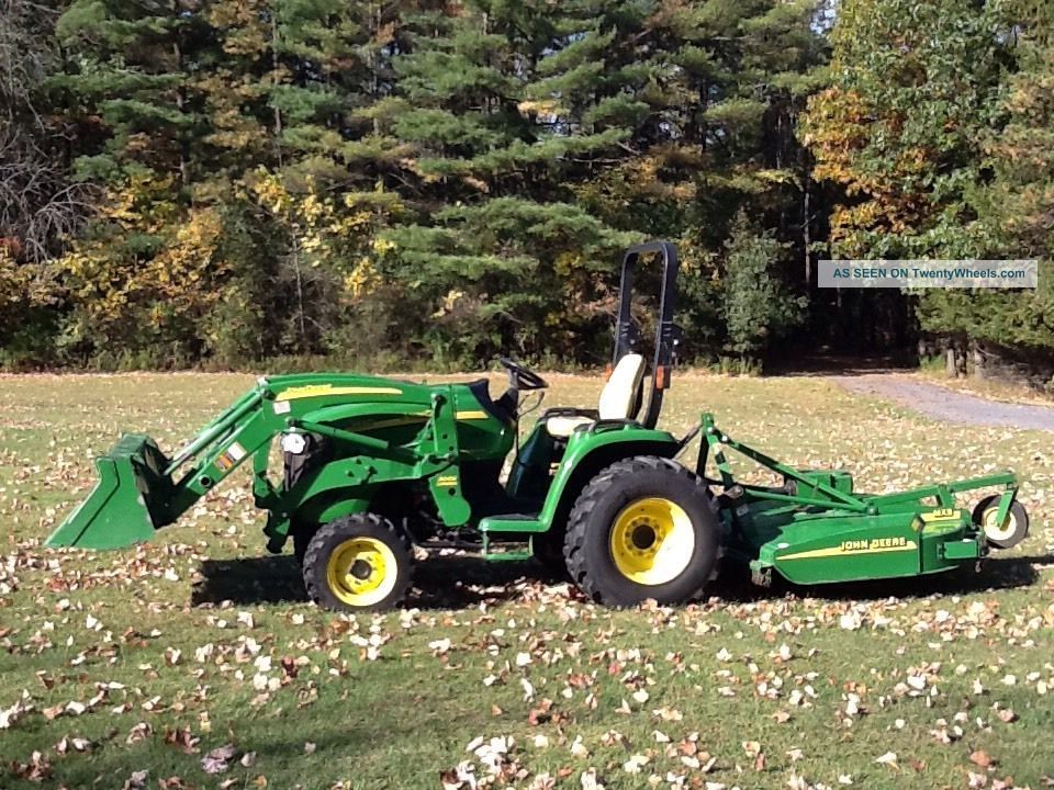 2008 Jd 3520 4wd With Mx - 5 Mower Tractors photo
